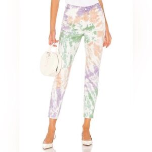 GRLFRND Karolina Tie Dye Denim NWT